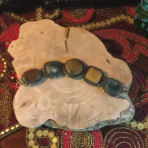 Genuine multi stone bracelet